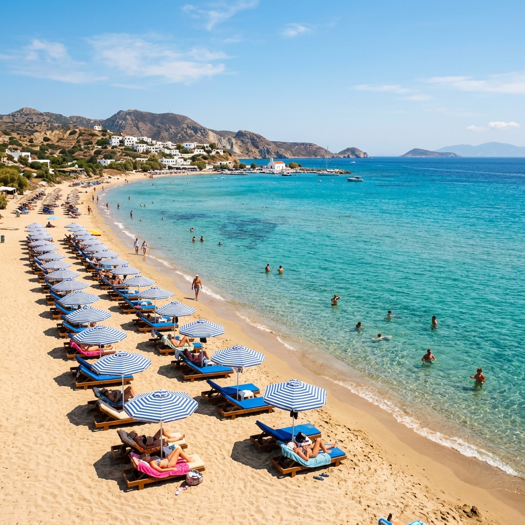 Turistické letovisko na ostrově Kos